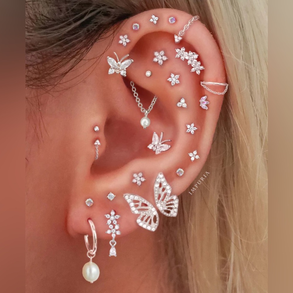 Mystery Silver Body Jewelry